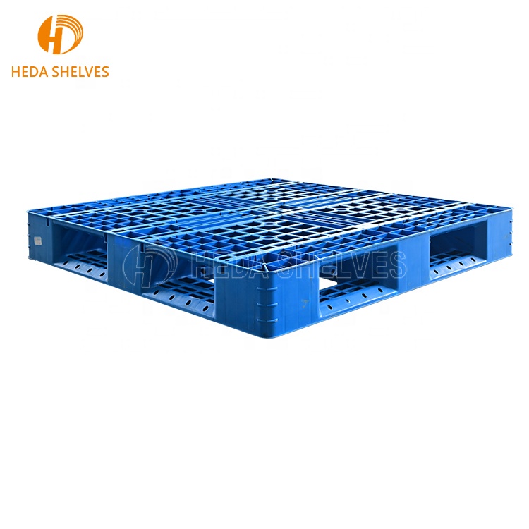 Pallet Industrial Reversible Heavy Duty 4 Way Entry Double Side Face Warehouse Use Stackable Cheap Plastic Shenzhen Euro Pallet