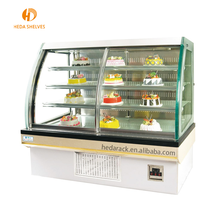 Commercial Equipment Restaurant Drawer Type Bakery Cake Refrigerator Showcase