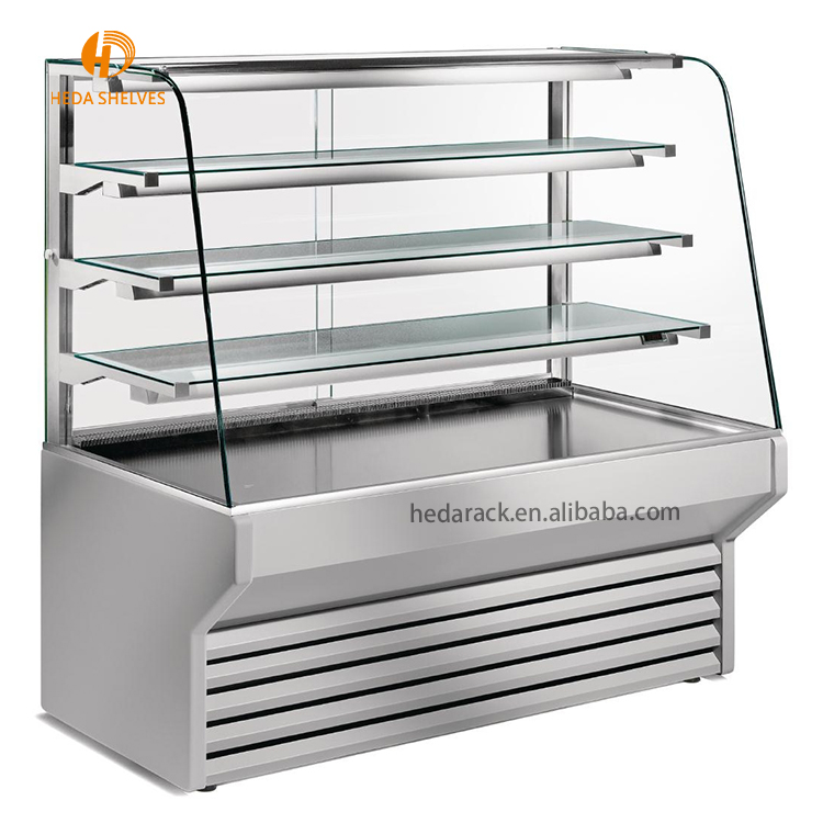 Commercial Equipment Restaurant Drawer Type Bakery Cake Refrigerator Showcase