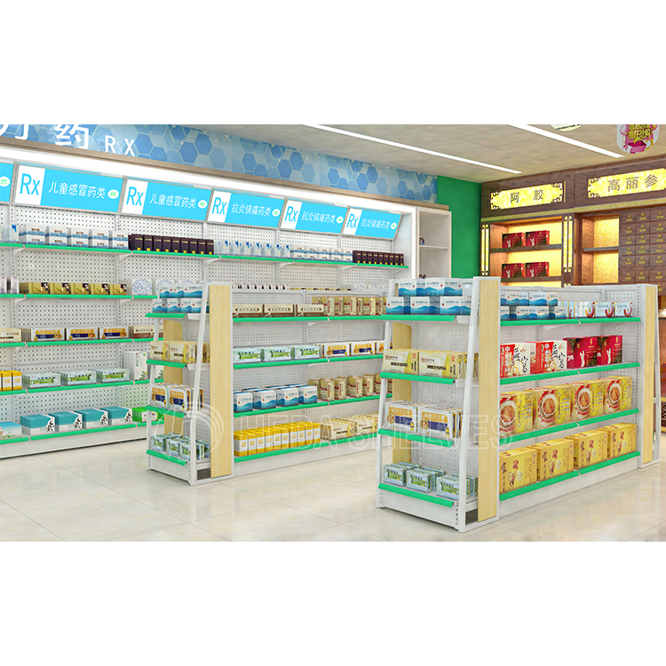 Retail Store Display Ideas Medical Shop Interior Decoration Design Pharmacy Furniture