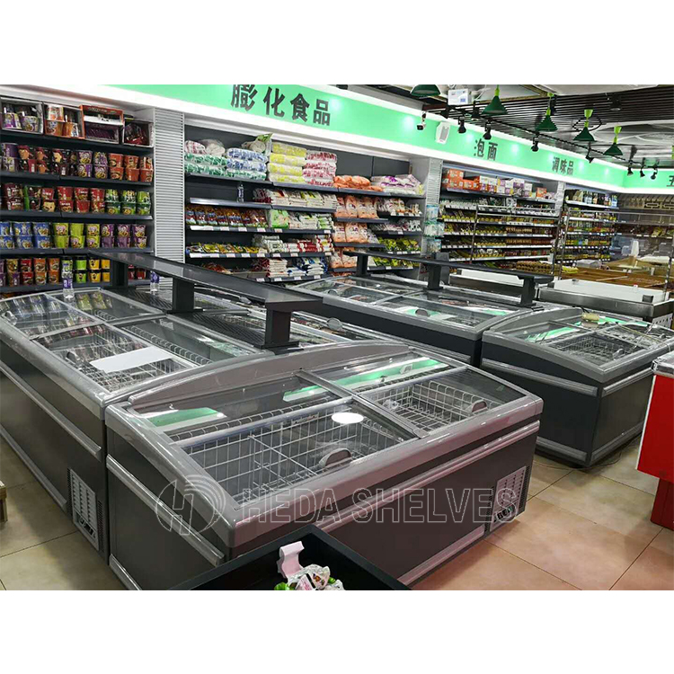 Multi layer commercial bakery showcase display structure