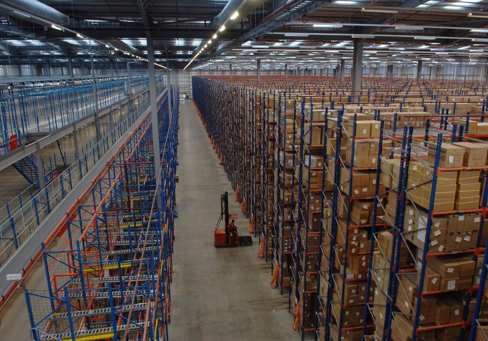 Warehouse Rack Assembly