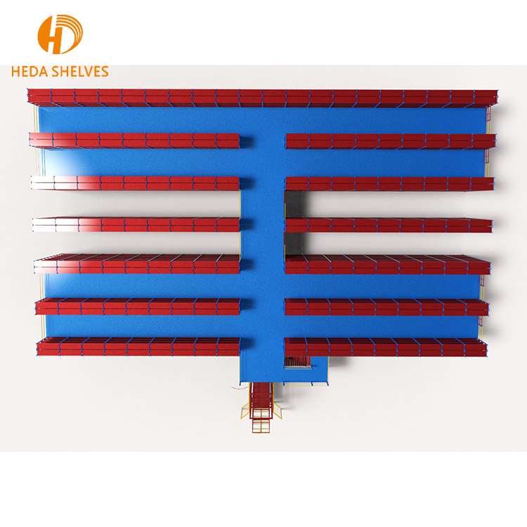 Steel Mezzanine Shelving Industrial Shelves Heavy Duty Mezzanine Floor Racking System Warehouse Storage Platform