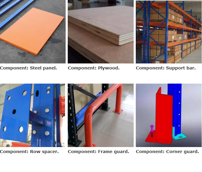 Industrial Material Handling Warehouse Equipment Pallet Racking Heavy Duty Racks Storage Shelving