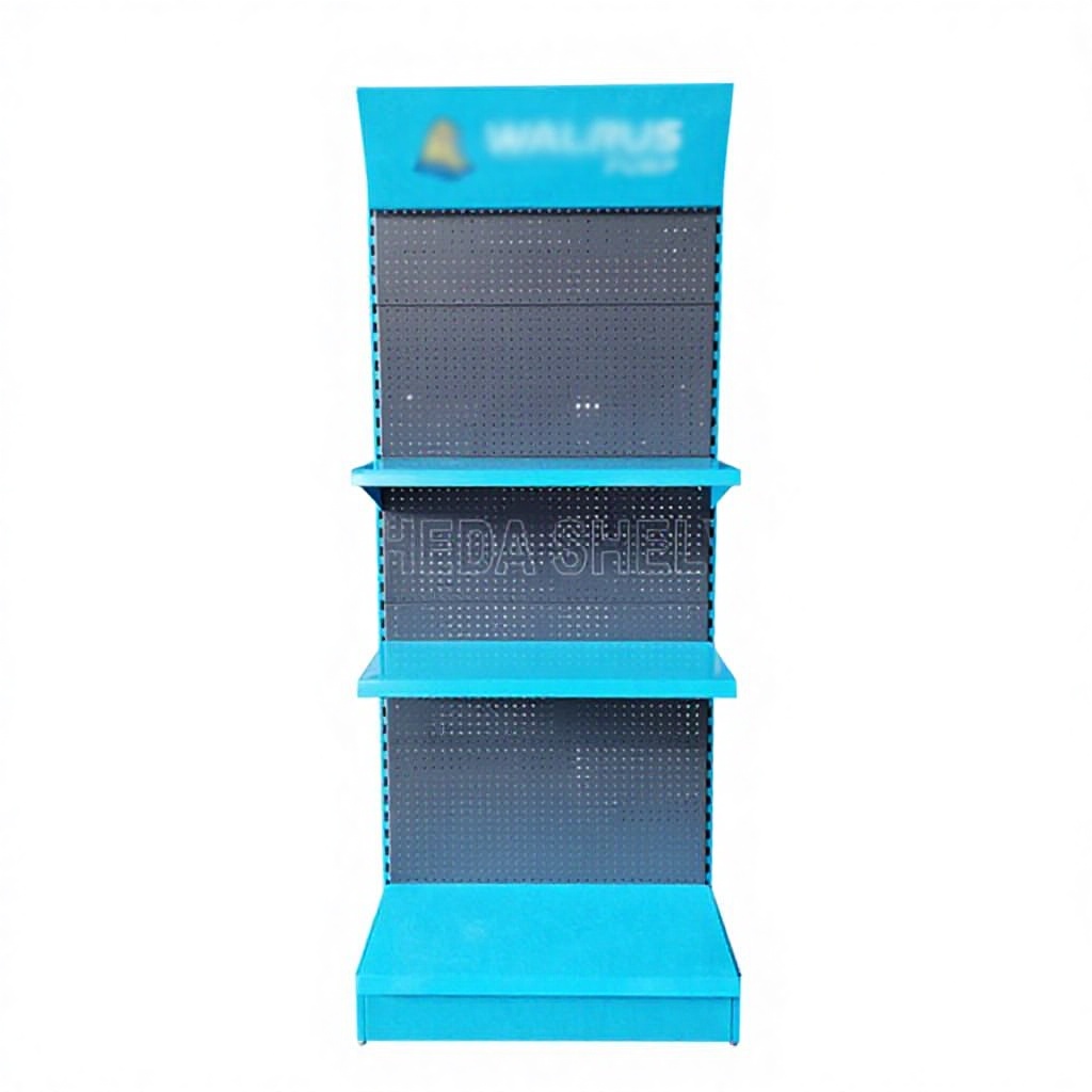 High Quality Accessories Product Pegboard Display Stand Rack With Hooks for Vendors