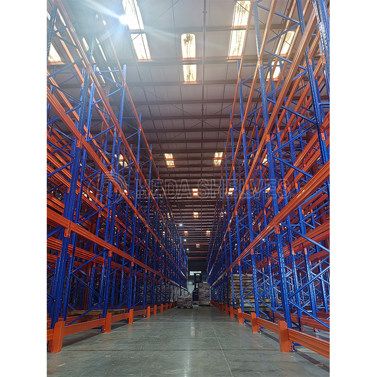Industrial Heavy-Duty Steel Multi-Level Pallet Storage Rack System Corrosion Protection Adjustable Layers for Warehouse
