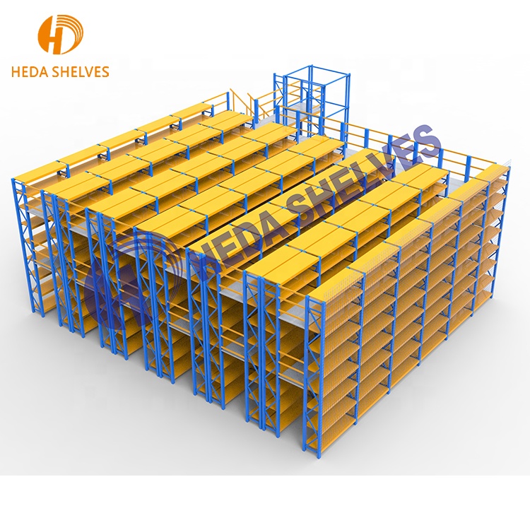 Teardrop Tray Heavy Duty Rack Warehouse Shelving Steel Storage Pallet Racking System Warehouse Shelf