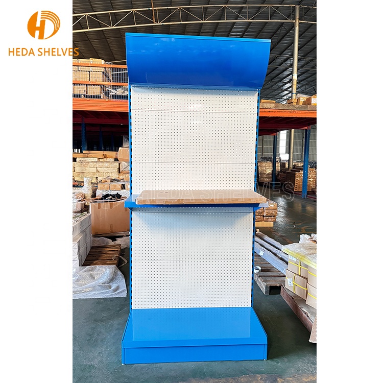 Led Light Logo Custom Retail Store Metal Hanging Display Racks Accessories Display Stand Hardware Tool Peg Display Rack