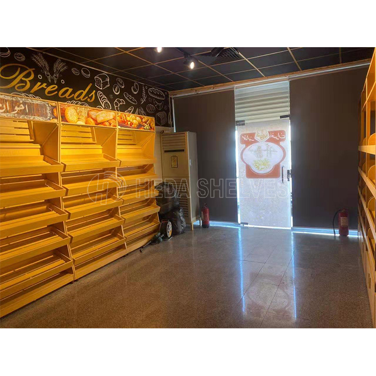 Store Wooden Display Rack Showcase