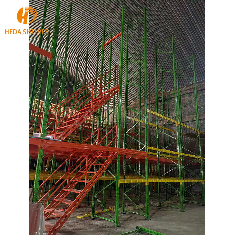 Custom Warehouse Mezzanine Platform Industrial Mezzanine Floor Racking System Mezzanine Rack System Multi Level