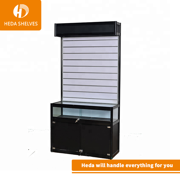 Custom Retail Store Counter Design Toys Mobile Cell Phone Display showcase