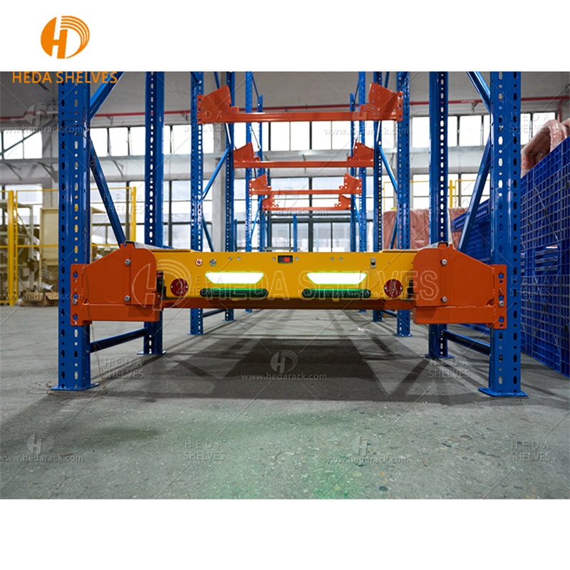 Intelligent Pallet Rack System 4 Way Shuttle Pallet Rack Automated Storage System Shuttle Rack for FIFO & LIFO