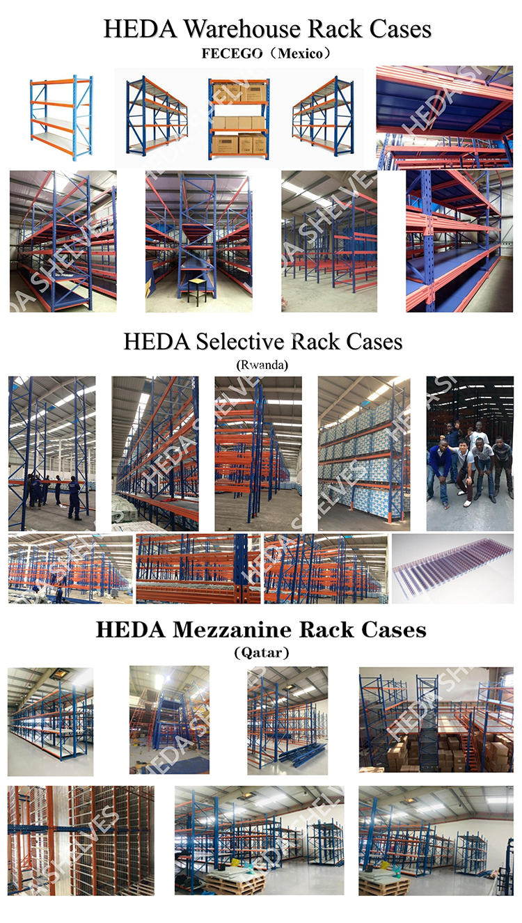 High Quality Heavy-Duty Steel Selective Pallet Rack Industrial Warehouse Racking Storage Shelf Manufactured High Quality Racking