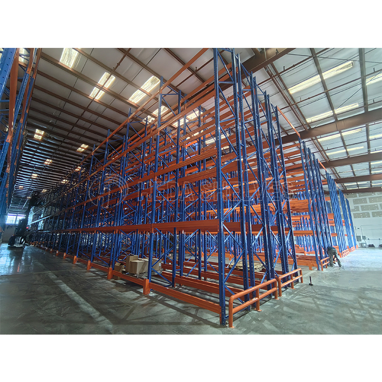 Industrial Heavy-Duty Steel Multi-Level Pallet Storage Rack System Corrosion Protection Adjustable Layers for Warehouse