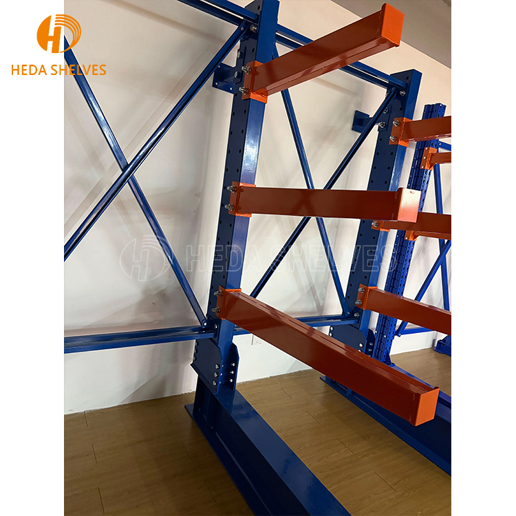 China Wholesale Industrial Warehouse Heavy Duty Single Side Cantilever Rack