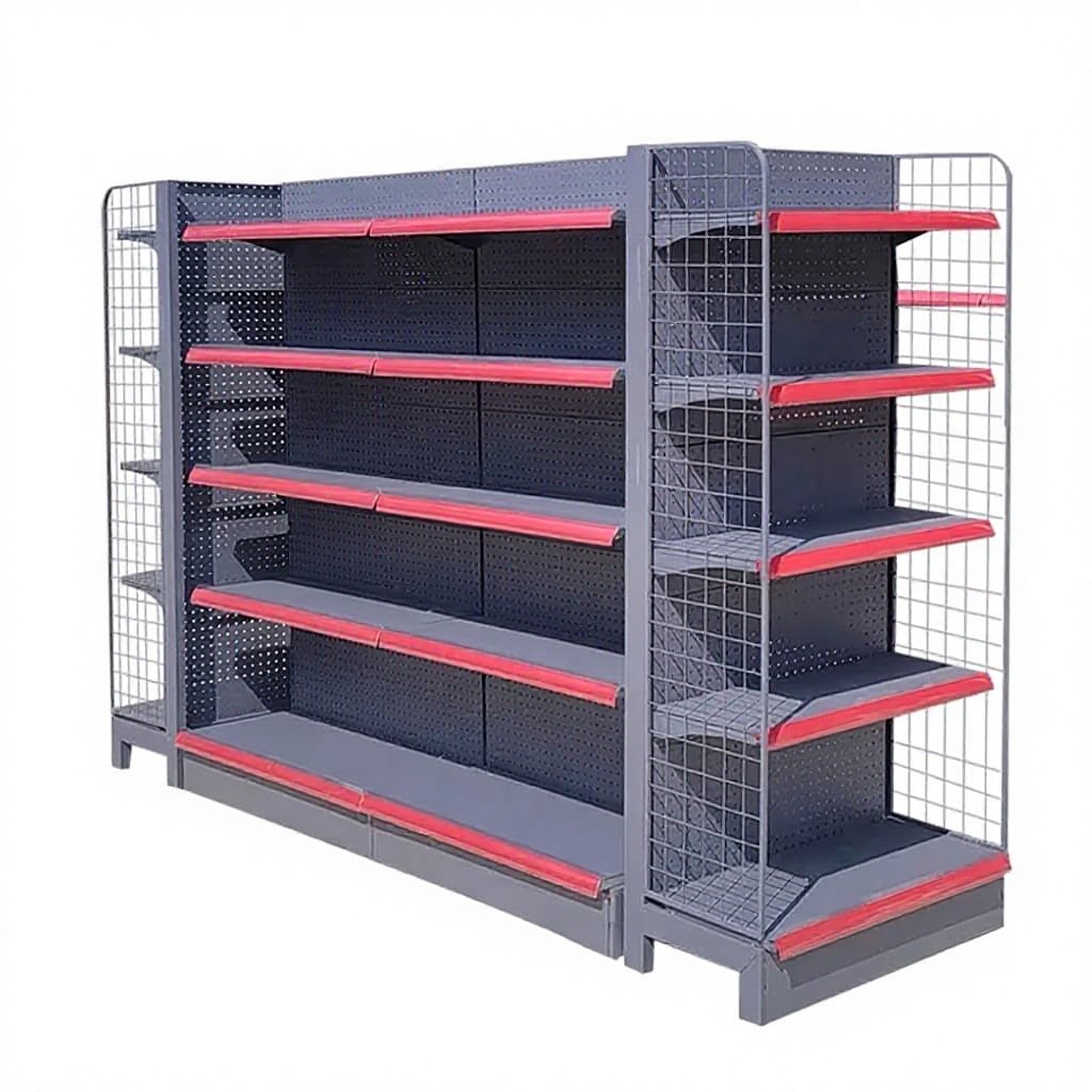 Good Quality Wood and Metal Easy Installation Medicine Shop Furniture and Pharmacy Rack for Sale