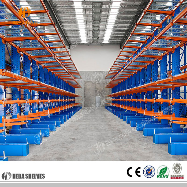 HEDA Industrial Adjustable Cantilever Rack System Automation