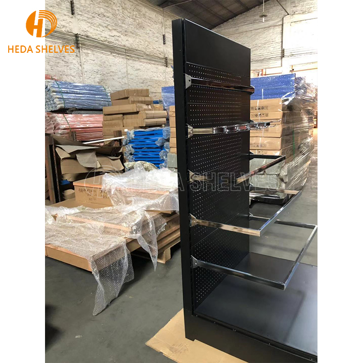 High Quality Retail POS Metal Display Racks Multifunction Pegboard Tools Steel Stand for Hand Tools