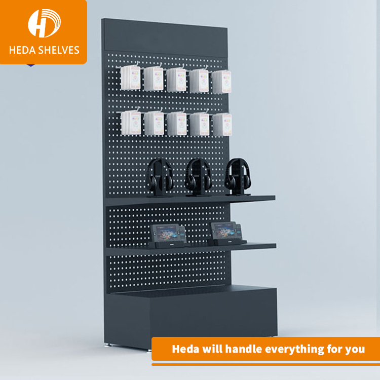 Custom Retail Store Counter Design Toys Mobile Cell Phone Display showcase