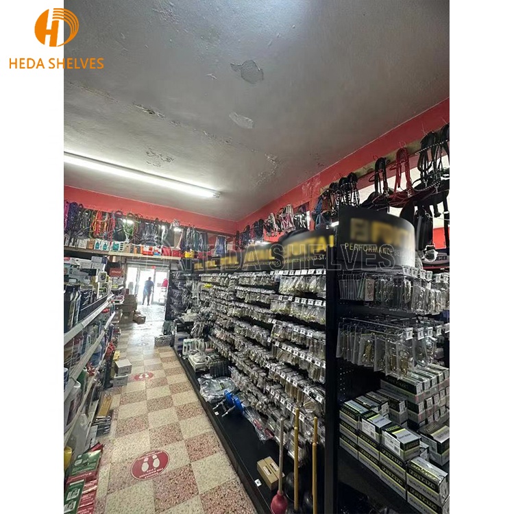 Hardware Display Stand Garden Power Tools Pegboard Metal Display Racks and Stands for Hardware Store