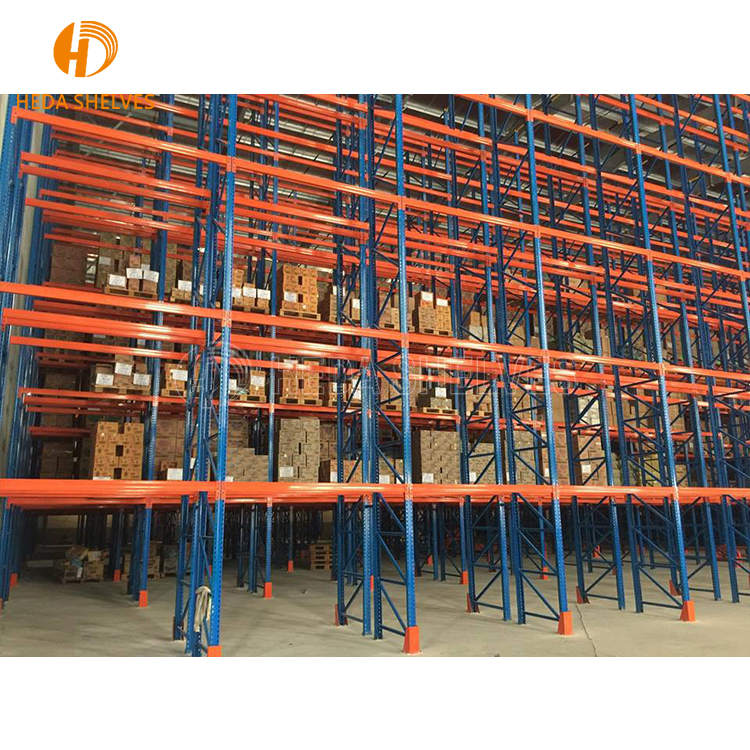 Industrial Warehouse Racking Storage Shelf Racking System Selective Steel Pallet Rack Heavy Duty Assemble Pallet Racking