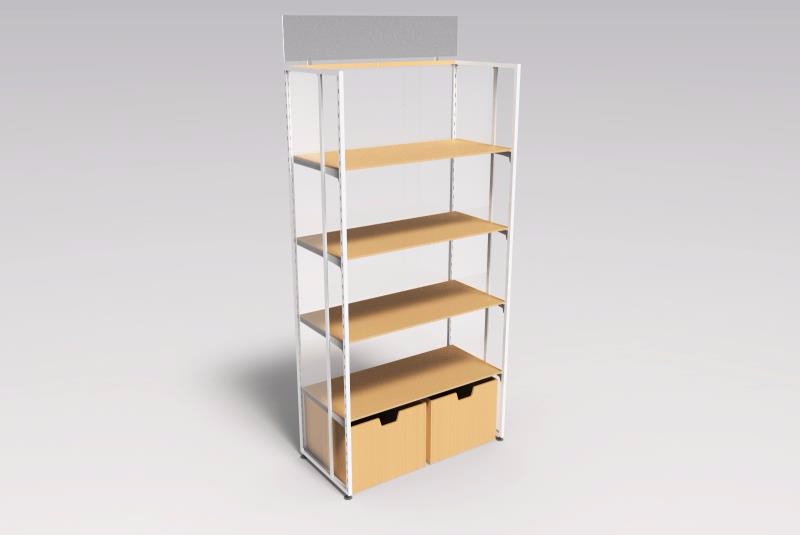 Shoe Display Shelf Layout 1