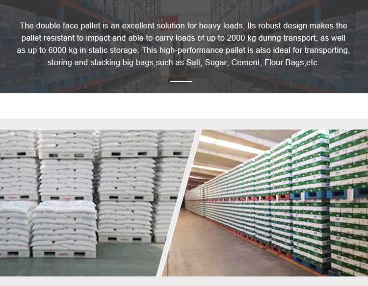 HDPE plastic pallet layout 1
