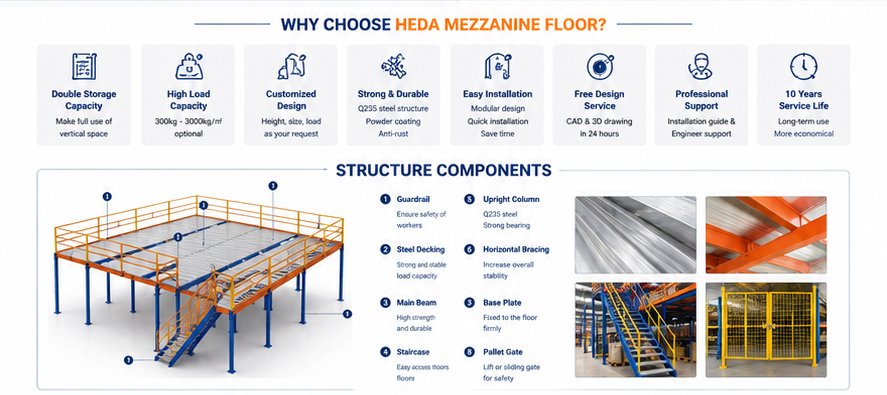 Industrial Mezzanine Floor Details 1