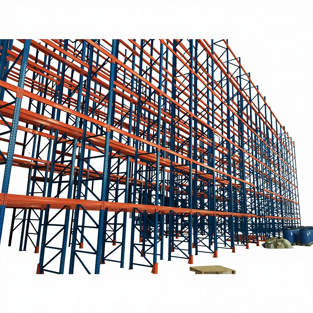 Industrial Warehouse Racking Storage Shelf Racking System Selective Steel Pallet Rack Heavy Duty Assemble Pallet Racking