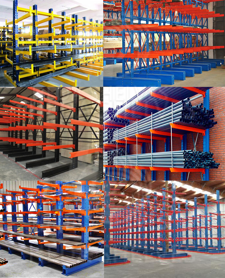 Fast Delivery Steel Beam Cantilever Rack or Shelf for Pipe