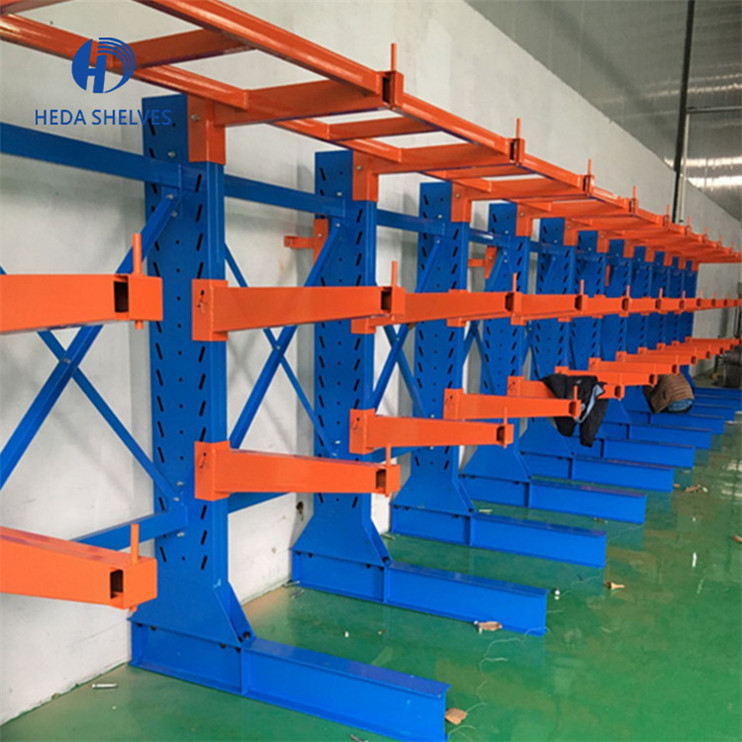 Wholesale Height Adjustable Storage Shelf Galvanized Heavy Duty Cantilever Rack