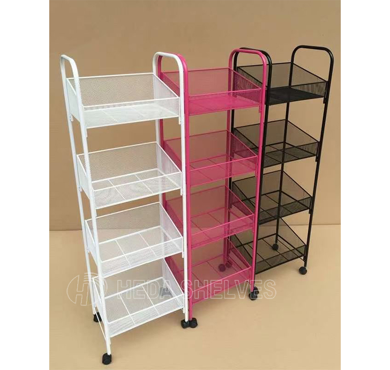 Customize Folding Steel Wire Potato Chips Display Rack