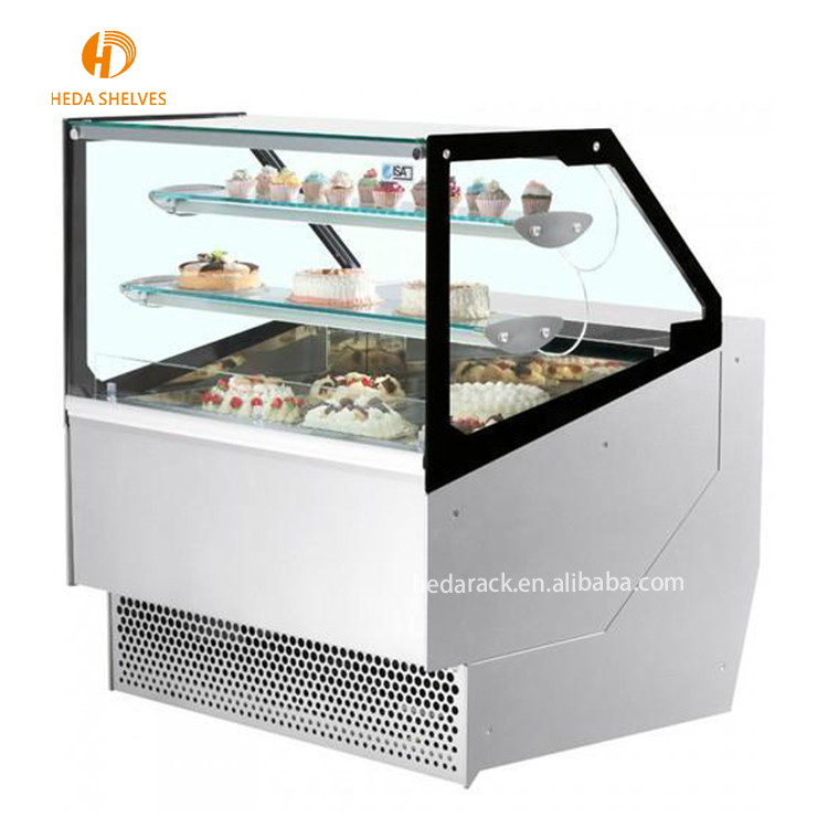 Commercial Equipment Restaurant Drawer Type Bakery Cake Refrigerator Showcase Display 3