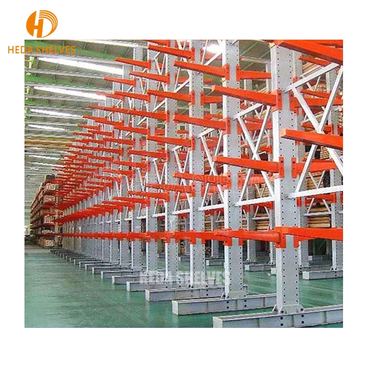 Warehouse Heavy Duty Industrial Cantilever Racking System for Warehouses and Industrial Settings