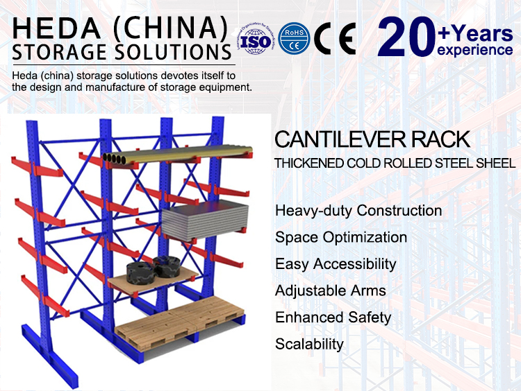 Warehouse Storage Cantilever Racking System