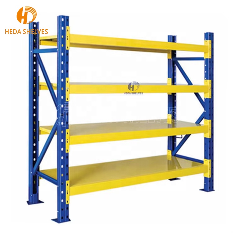 Teardrop Tray Heavy Duty Rack Warehouse Shelving Steel Storage Pallet Racking System Warehouse Shelf