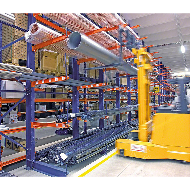 Industrial Adjustable Roll Out Cantilever Racking Systems