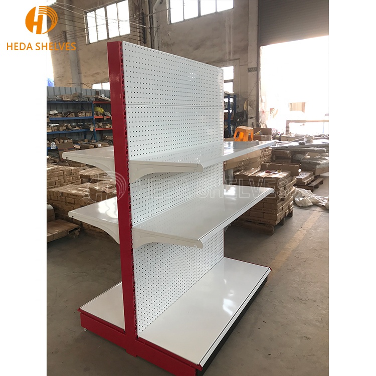 Metal display racks