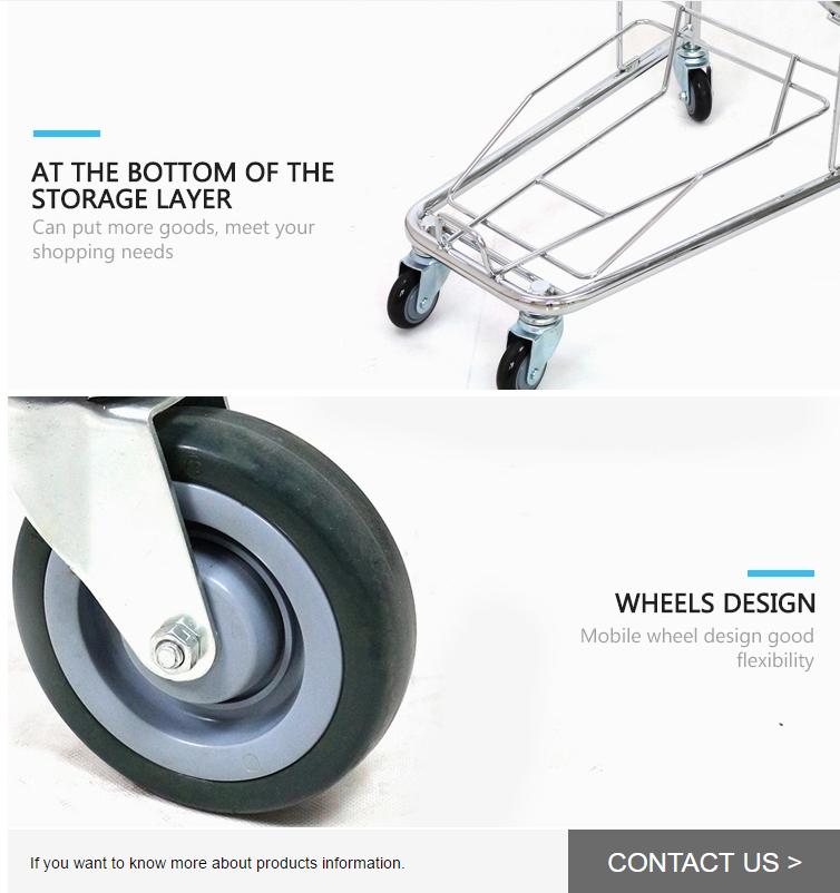 Shopping Trolleys for the Elderly/shopping Cart With Swivel Wheels/comfortable Shopping Trolly