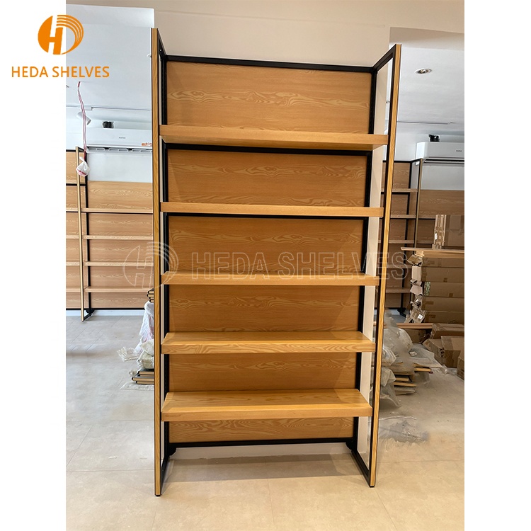 Adjustable Disassembled Supermarket Gondola Shelving Retail Display Rack Shelves for Sale With Free 3D Design