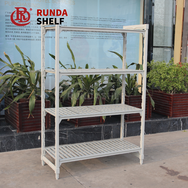 High Quality Cold Storage Heavy Duty Warehouse Rack Plastic with Steel Mult-level Cold Storage Shelving