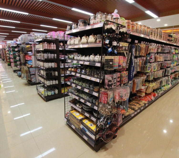 Customized Convenience Store & Supermarket Grocery Shelving System