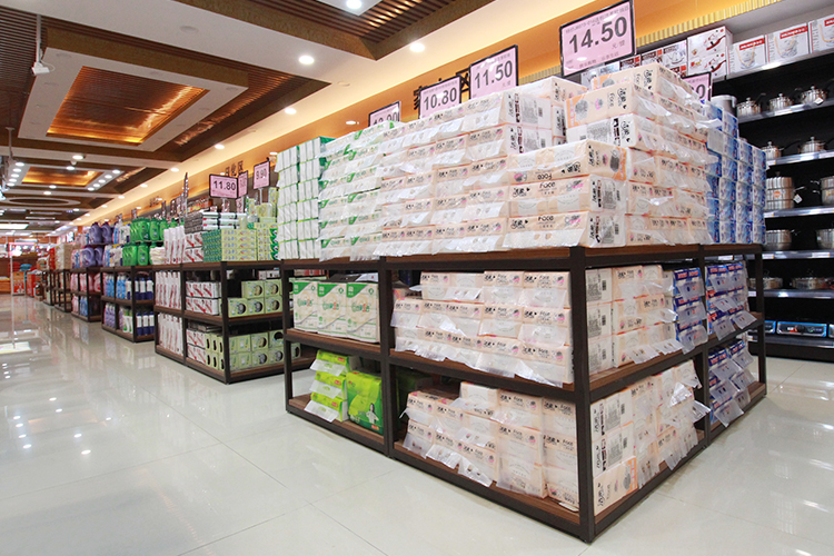 Leatheron Display Table Shop Supermarket and Convenience St 3 Tiers Suileatherogeometric Ore Rz Leather Cartons Display Stand