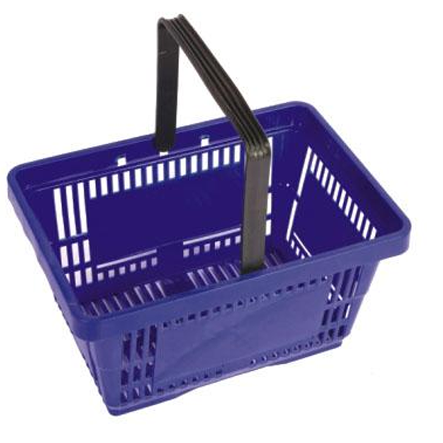 High Quality Plastic Storage Shopping Basket Supermarket Carry Basket for Garden Use Thailand Manufacturer Exporter