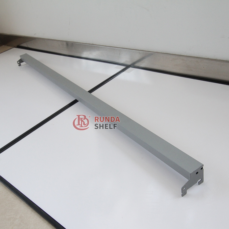 Supermarket Convenience Store Shelf with Square Tube Cross Beam Hook Made of Stainless Steel Metal Plastic-Slatwall Hook