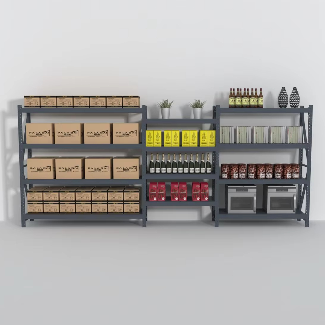 RD-33 High Quality 300KG Medium Duty Storage Rack Metal Warehouse Multi-Level Racking Cargo & Storage Equipment