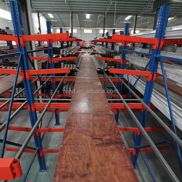 Euro Single-Faced Heavy Duty Injection Molding Warehouse Pallet Rack HDPE Plastic Pallet Drive-in Shelved Steel Construction