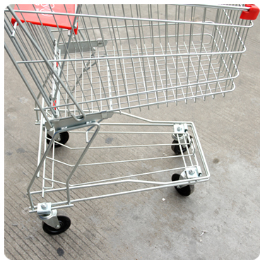 Supermarket Shopping Cart Trolley Metal Serviceable Trolley Price