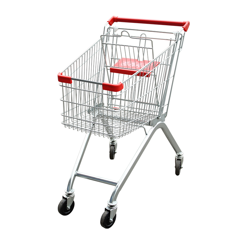 Herringbone Shopping Cart Supermarket Trolley Folding Trolley