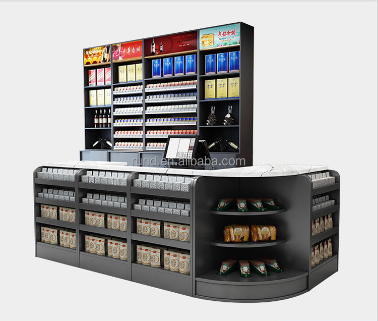 R&D Supermarket Cash Register Adjustable Normal Quick Checkout Powder Coated RD Model Cashier
